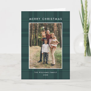 Tarjeta Festiva 3 Navidades retro fotográfico invitan al saludo
