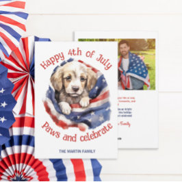 Tarjeta Festiva 4 de julio Fotos de felicitación