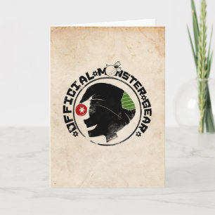 Tarjeta Festiva 4 Pequeños monstruos - Logo de Nigel Holiday 2