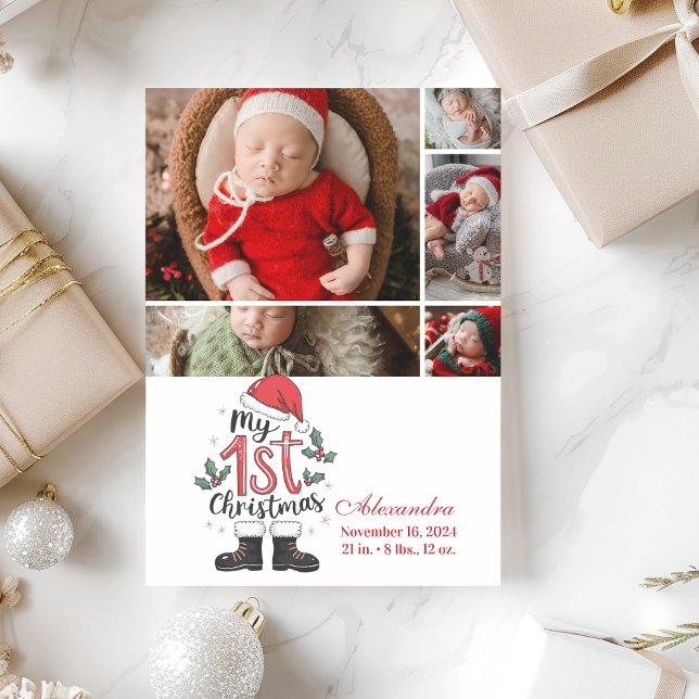 Tarjeta Festiva 5 Navidades de Santa Bebé (Subido por el creador)