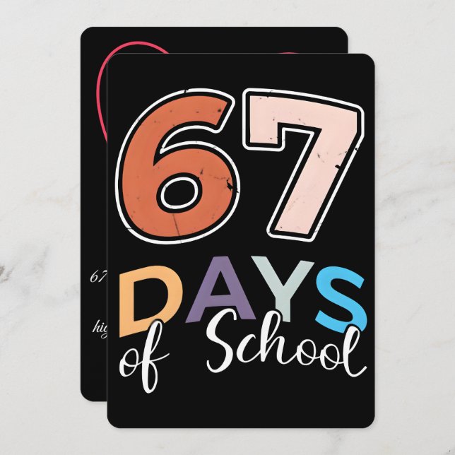 Tarjeta Festiva 67 Días de Escuela, Viaje de Madre de Baloncesto 2 (Anverso / Reverso)