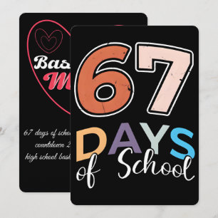 Tarjeta Festiva 67 Días de Escuela, Viaje de Mamá de Baloncesto 20