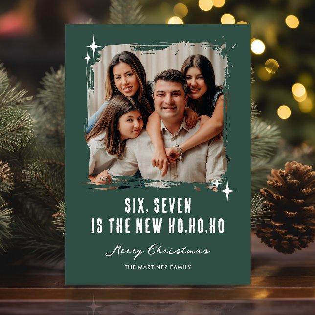 Tarjeta Festiva 67 Funny Ho Ho Ho Photo Christmas (Subido por el creador)