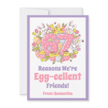 ¡67 Razones por las que somos amigos Egg-cellentes