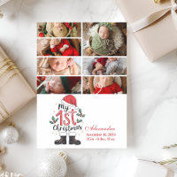 7 Navidades de la foto de Santa Bebé