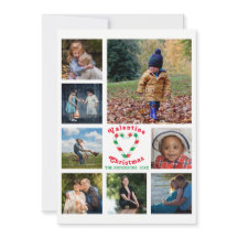 8 Navidades ✨ Collage de fotografía familiar