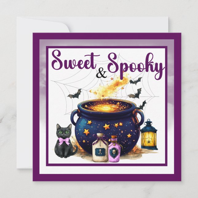 Tarjeta Festiva A Baby Brewing (Anverso)