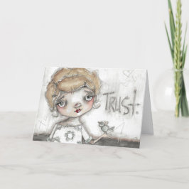 Tarjeta Festiva A Friend I Can Trust - Greeting Card