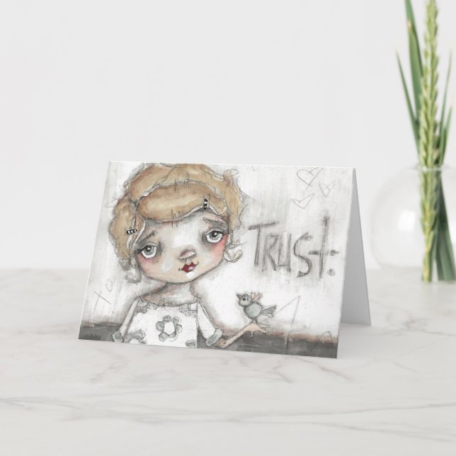 Tarjeta Festiva A Friend I Can Trust - Greeting Card (Anverso)
