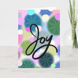 Tarjeta Festiva A Joyful Heart Holiday