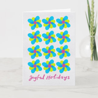 Tarjeta Festiva A Joyful Heart Holiday Card