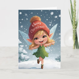 Tarjeta Festiva A Little Magical Fairy Greeting