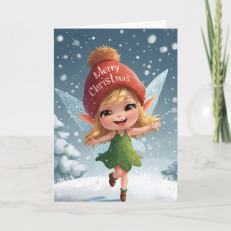 Tarjeta Festiva A Little Magical Fairy Greeting