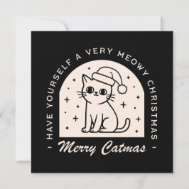 Tarjeta Festiva A los amantes del gato les gusta el humor divertid