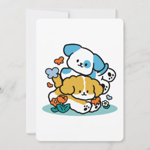 Tarjeta Festiva A los que se les gusta la felicidad de los amigos 