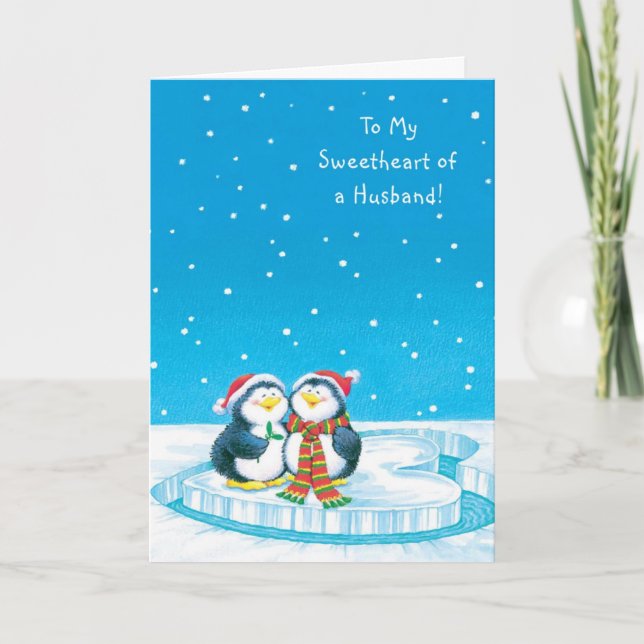 Tarjeta Festiva A mi amor de un marido (Anverso)