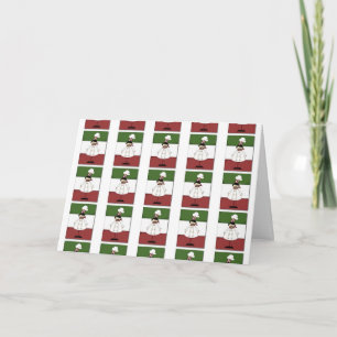 TARJETA FESTIVA A MI CHEF ITALIANO EN NAVIDADES