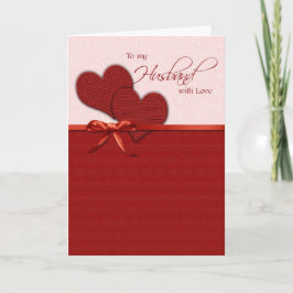 Tarjeta Festiva A mi esposo en El día de San Valentín