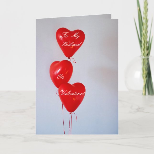 Tarjeta Festiva A Mi Marido En San Valentín Te Amas Siempre (Anverso)