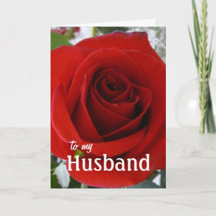 Tarjeta Festiva A mi marido o esposa en El día de San Valentín