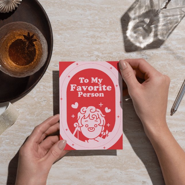Tarjeta Festiva A mi persona favorita (Subido por el creador)