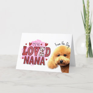 Tarjeta Festiva A Nana le encantaba....Tarjeta de Día de la Madre 