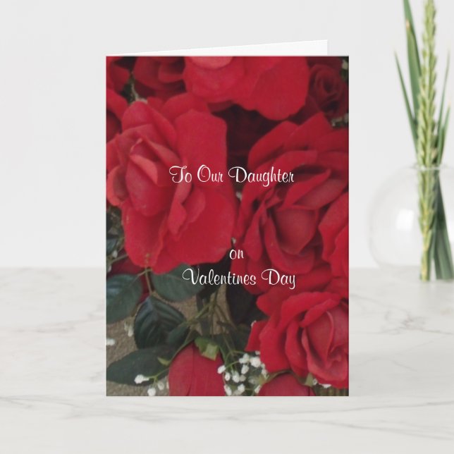 Tarjeta Festiva A nuestra hija (Anverso)