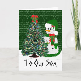 Tarjeta Festiva A nuestro hijo