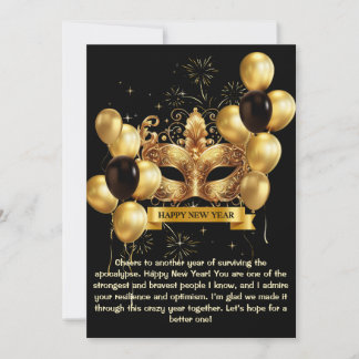 TARJETA FESTIVA A STUNNING AND SOPHISTICATED NEW YEAR’S