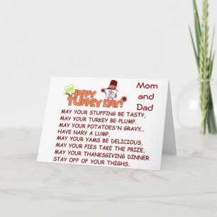 TARJETA FESTIVA **A TRAVÉS DE LAS MILLAS** A TU ****MADURA Y PAPÁ*