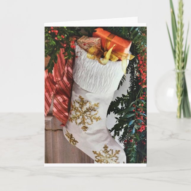 TARJETA FESTIVA **A TRAVÉS DE LAS MILLAS** EN NAVIDADES (Anverso)