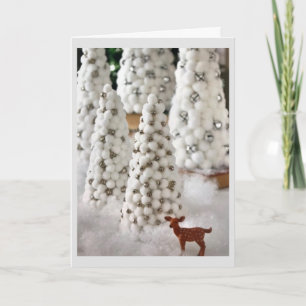 TARJETA FESTIVA **A TRAVÉS DE LAS MILLAS** EN NAVIDADES