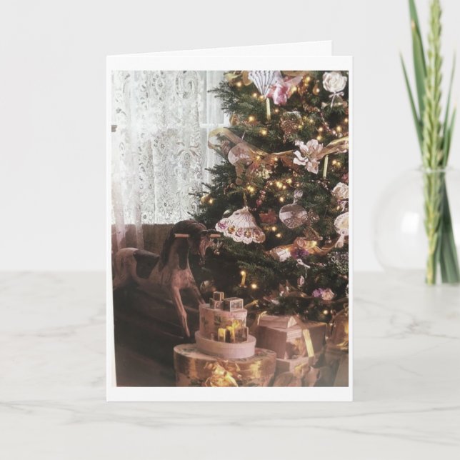 TARJETA FESTIVA **A TRAVÉS DE LAS MILLAS** EN NAVIDADES (Anverso)