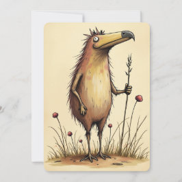 Tarjeta Festiva A veces no sabes dónde terminarás siendo gracioso