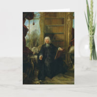 Abad Nollet en su estudio, en castillo francés
