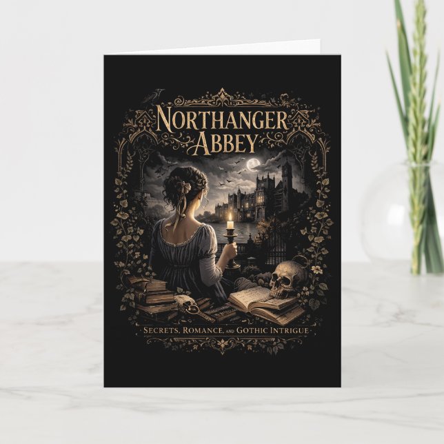 Tarjeta Festiva Abadía de Northanger (Anverso)