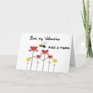 Tarjeta Festiva Abeja mi San Valentín...