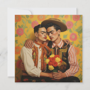 Tarjeta Festiva Abrazo de la pasión