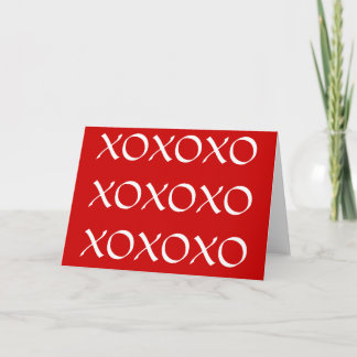 Tarjeta Festiva Abrazos y besos