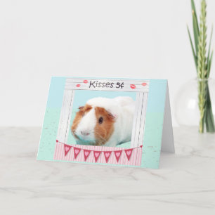 Tarjeta Festiva Abrazos y besos guarros