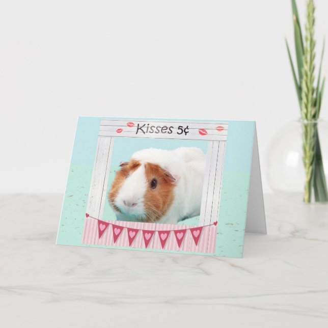 Tarjeta Festiva Abrazos y besos guarros (Anverso)