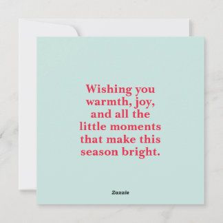 Tarjeta Festiva Abstract Red Green Personalized Merry Christmas