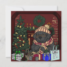 Tarjeta Festiva Abuela/Abuelo de Terranova