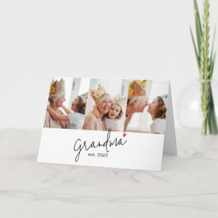 Tarjeta Festiva Abuela Estableció el Día de los Abuelos 3 Foto