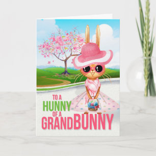 Tarjeta Festiva Abuela Hunny de una gran pascua