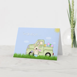 Tarjeta Festiva Abuelo, Camión de Pascua