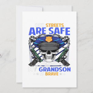 Tarjeta Festiva Abuelo poli, gran regalo de la línea azul