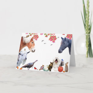 Tarjeta Festiva Abundance Earth: Feliz Día de Acción de Gracias