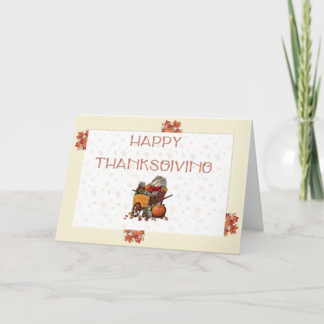 Tarjeta Festiva Abundancia (Anverso)