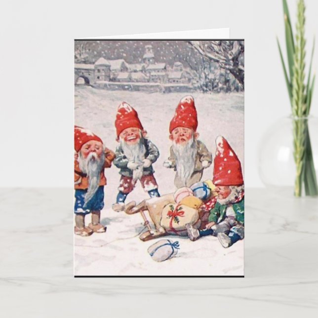 Tarjeta Festiva Accidente de entrega (Anverso)